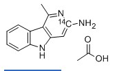 3-Amino-1-methyl-5H-pyrido[4,3-b]indole-3-14C, Acetate
